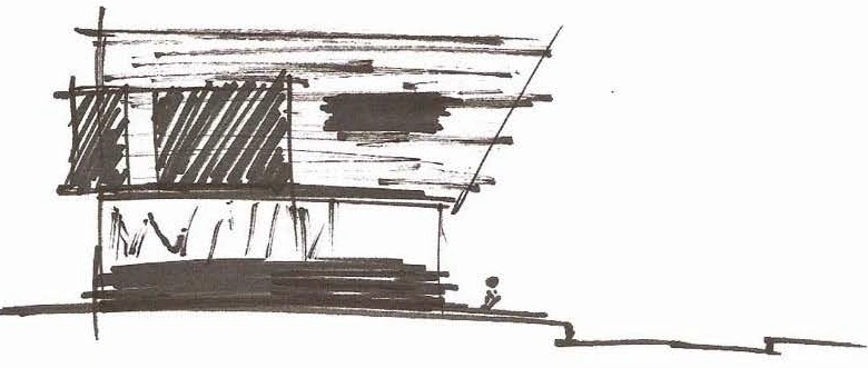 Sketch by Adrian Price (Founder of PAStudio Miami Architecture Firm)