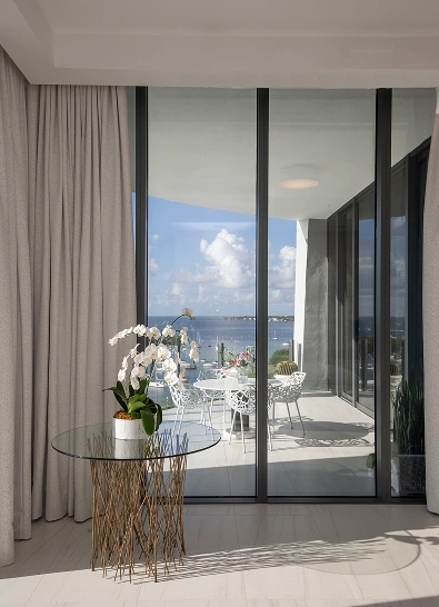Luxury interior of a residential apartment project by Adrian Price (Founder of PAStudio Miami Architecture Firm)